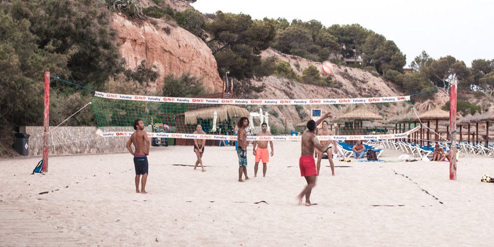 Beach Volleyball Playa Puerto Portals Nous Platja s'Oratori