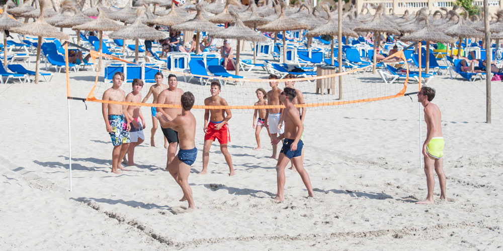 Camp de Mar Beach volleyball real estate search neighbourhood guides Mallorca Casafari