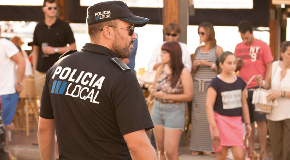 Policia Local Police port andratx cafe cappuccino drum street festival siesta celebrations Casafari Real Estate Mallorca