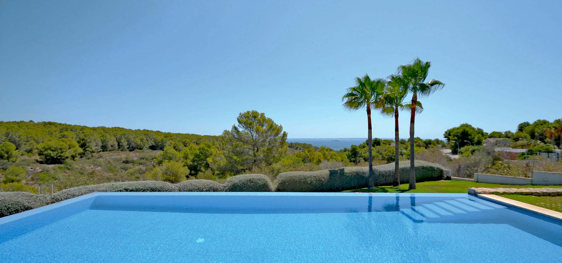 Spectacular Sol de Mallorca property view.
