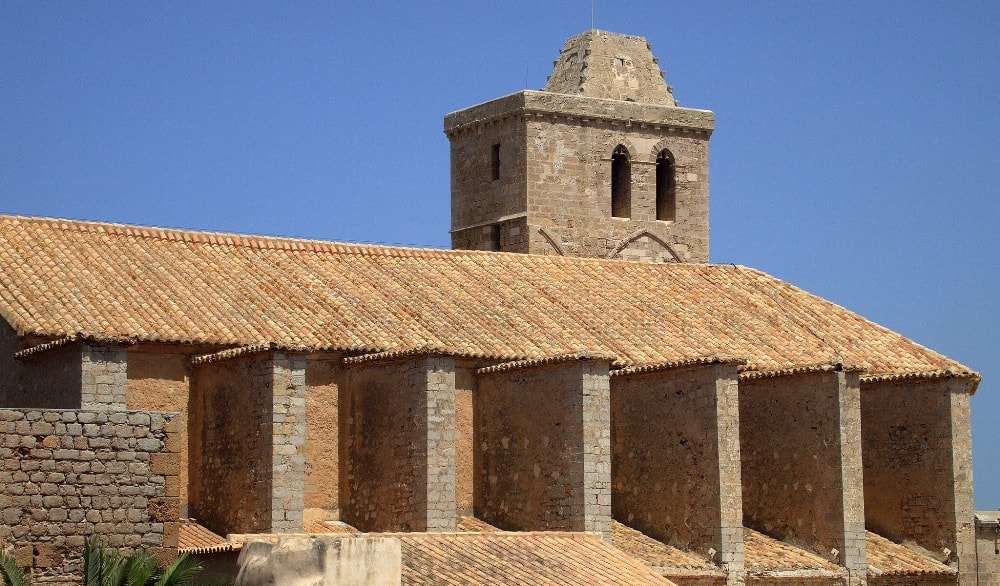 cathedral ibiza town dalt vila spain casafari