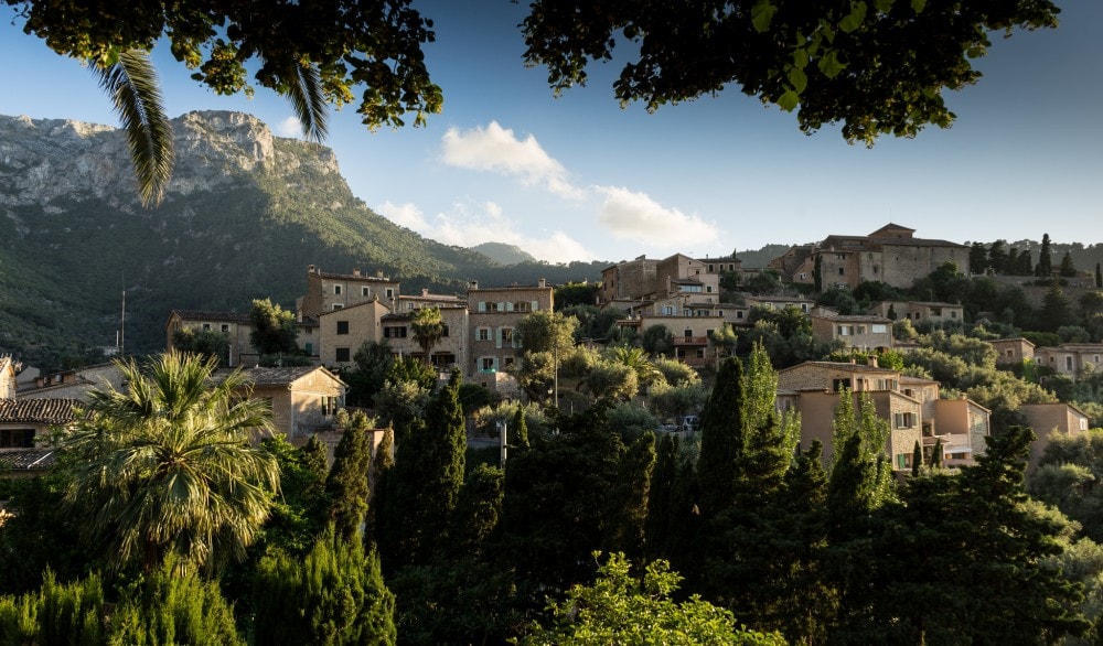 Deia property view.