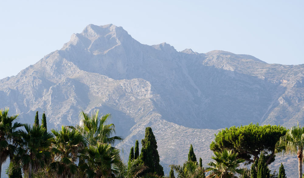 A number of hiking opportunities offering stunning views is one of the reasons to buy Atalaya property.