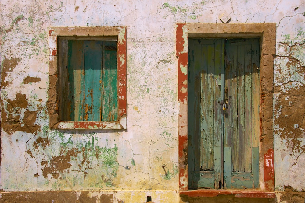 Casa antiga em Alcoutim, Algarve, Portugal