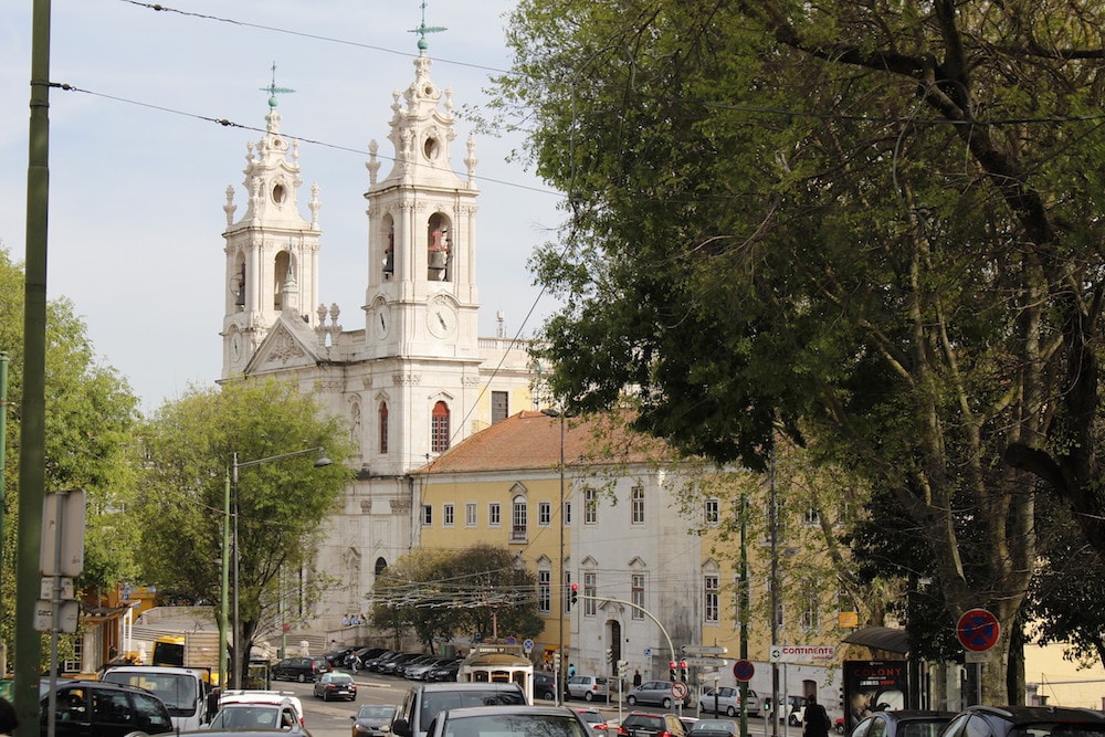 Igreja na Lapa, em Lisboa, Portugal