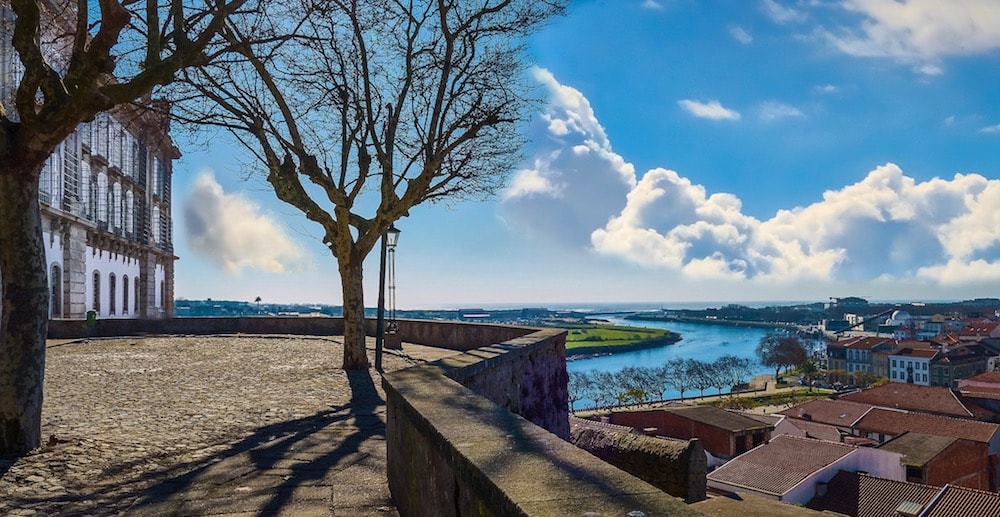 Miradouro em Vila do Conde, Portugal