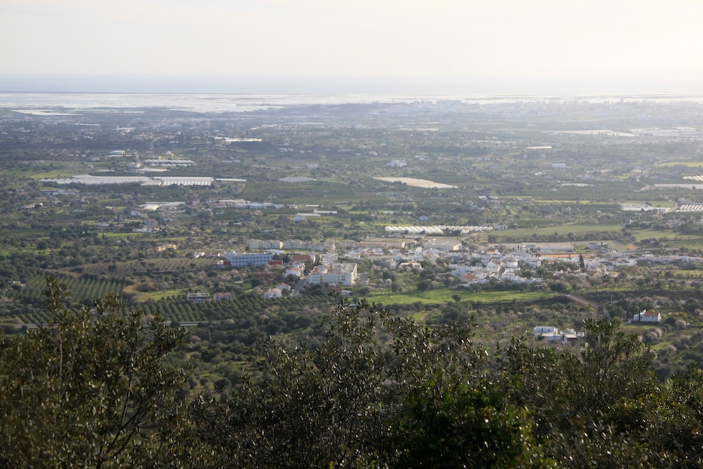 Paisagem em São Brás de Alportel, Algarve, Portugal