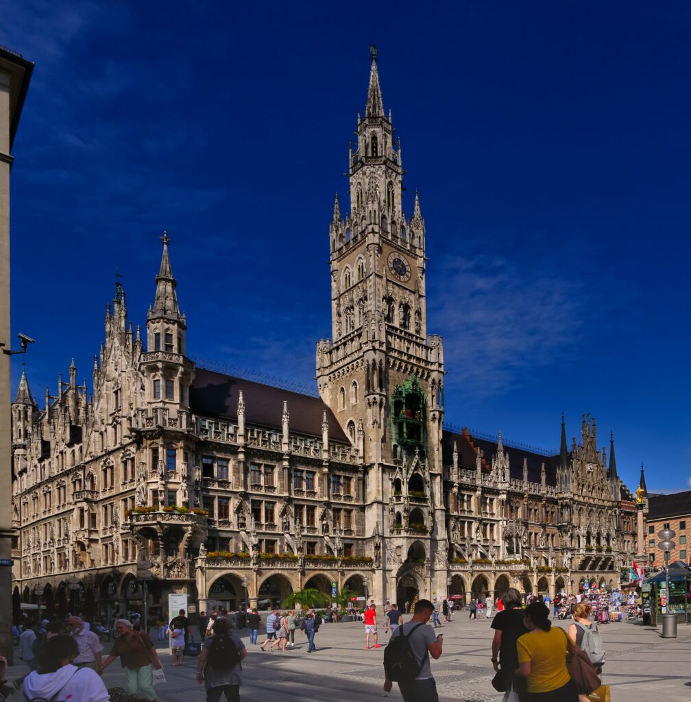 Marienplatz, eine Ikone Münchens