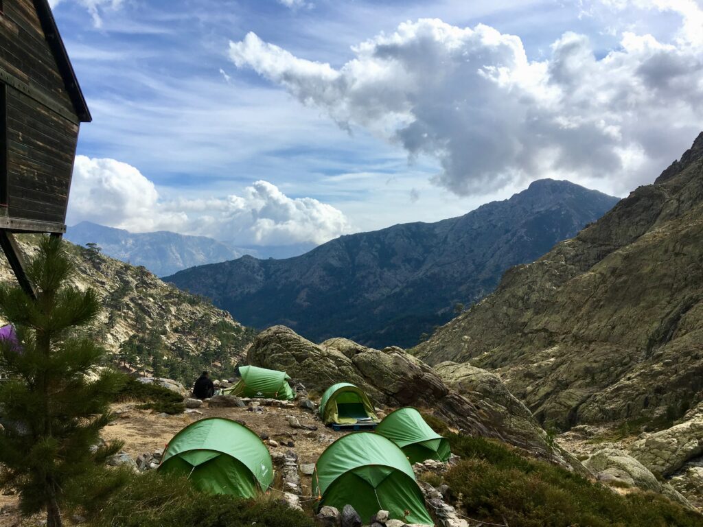 Camping en Corse, France