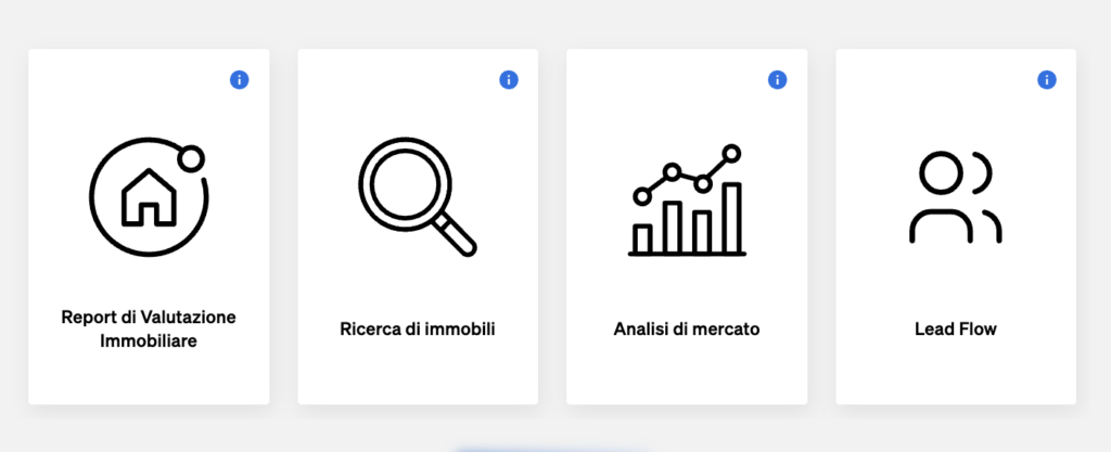 Seleziona il report di valutazione di immobile