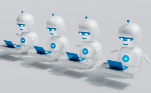 Agentic AI side by side automating tasks for real estate professionals